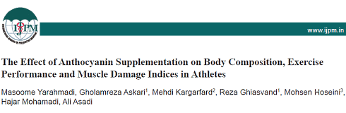 Supplement met 100 mg anthocyanin geeft sporters meer uithoudingsvermogen