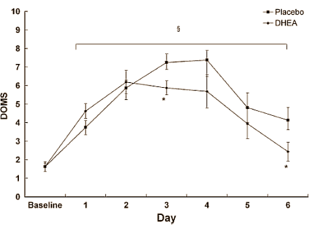 De antikatabole werking van 100 mg DHEA per dag