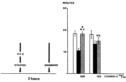 Vitamine C vermindert prestatieverslechtering door alcohol