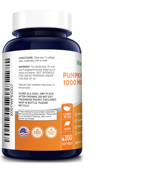 Post-menopauzale vrouwen worden geestelijk en lichamelijk gezonder als ze dagelijks 2 gram pompoenzaadolie binnenkrijgen. Dat is een bescheiden theelepel.
