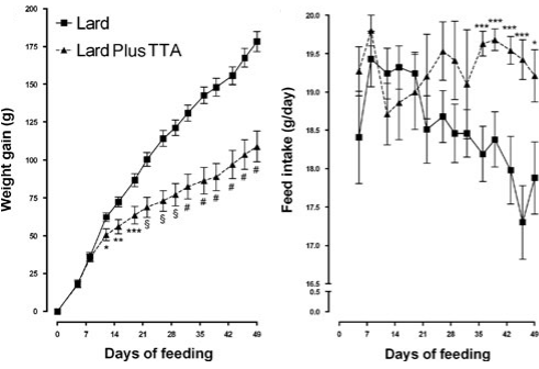 Een hele rare vetverbrander, dat tetradecylthioacetic acid