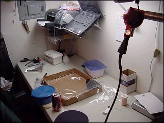 Ondergronds anabolenlab Zencall opgerold