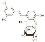 Piceatannol-3'-O-beta-D-glucopyranoside